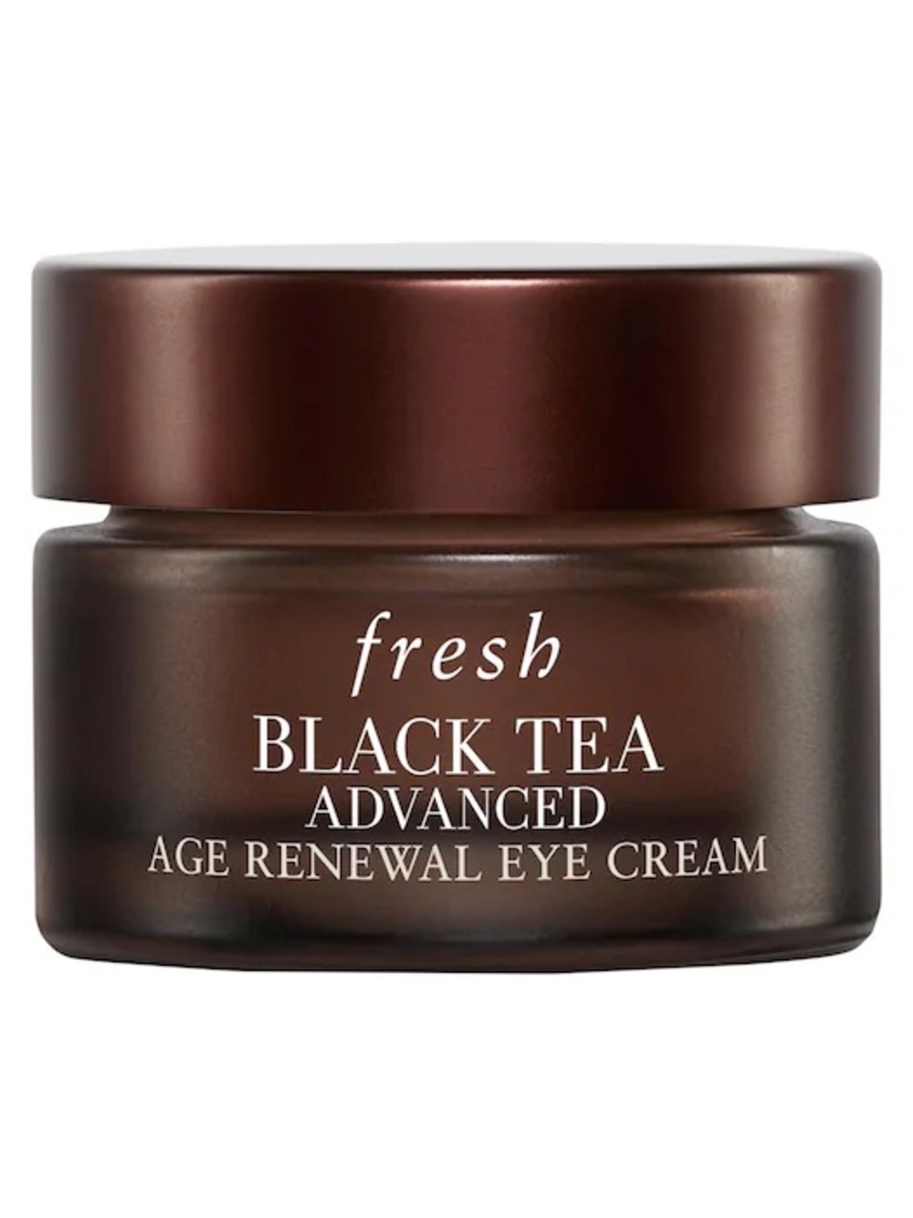Fresh Black Tea Advanced Age Renewal Eye Cream Glass Jar Full Size New Full Size